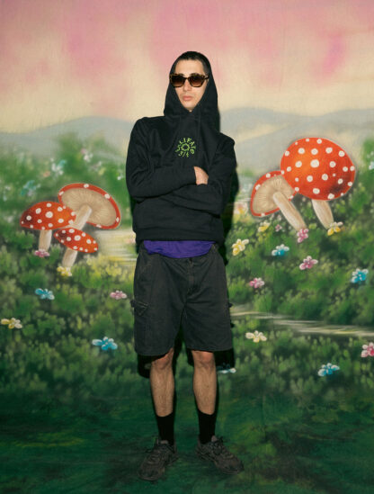 SUDADERA CAPUCHA BORDADA - Imagen 3
