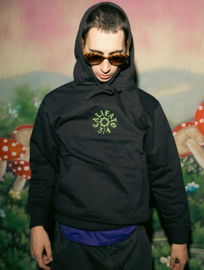 SUDADERA CAPUCHA BORDADA