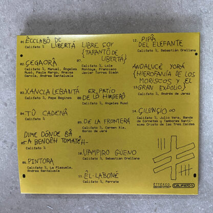 CD DIGISLEEVE «ÊCCLABÔ DE LIBERTÁ» CALIFATO ¾