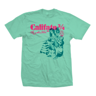 CAMISETA PUERTA DE LA CANNÊ TURQUESA