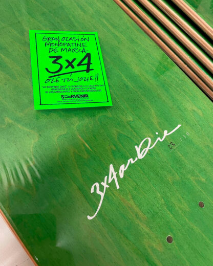 PRE-ORDER TABLA DE SKATE 3X4 OR DIE - Imagen 7