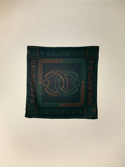 PAÑUELO CHANELATO NEGRO